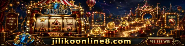 JILIKO Slots banner with electric-blue casino energy and reel-focused imagery