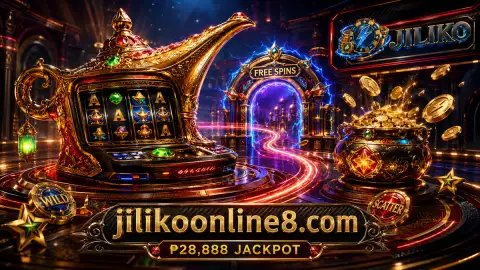 JILIKO slot scene presented as a compact mobile reel view with bright symbols and blue lighting